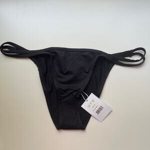 Andie Swim x Demi Moore The Cannes Bottom Bikini Womens XL Black NWT